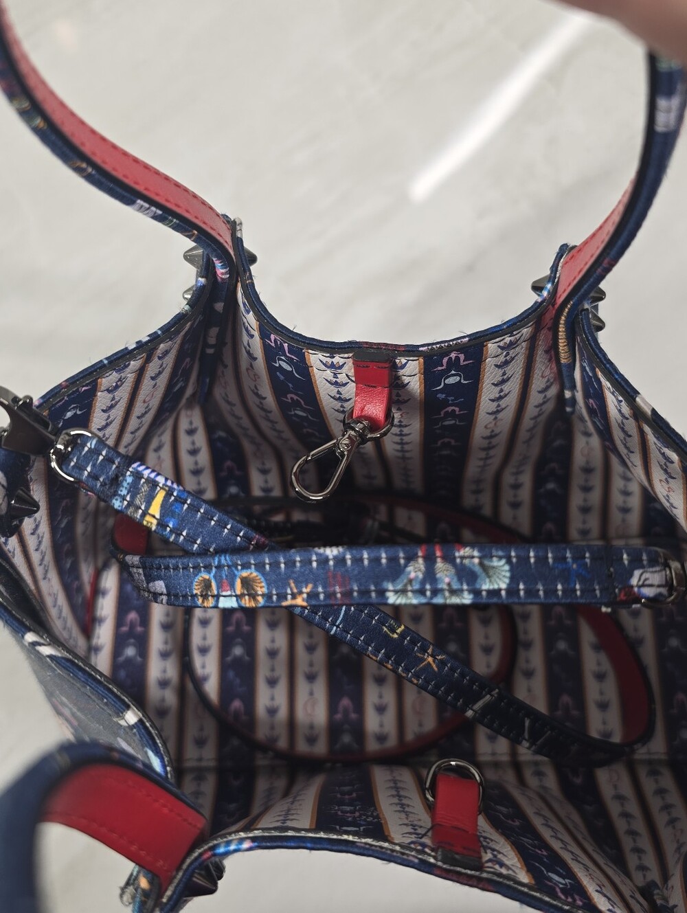🔥Limited Edition🔥 Christian Louboutin Egyptian Cabarock Bag - NWOT - Picture 7 of 7